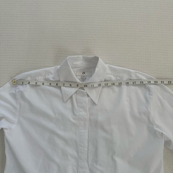 Banana Republic Monogram Women's White Business Button Up 100% Cotton Size S - Picture 4 of 12